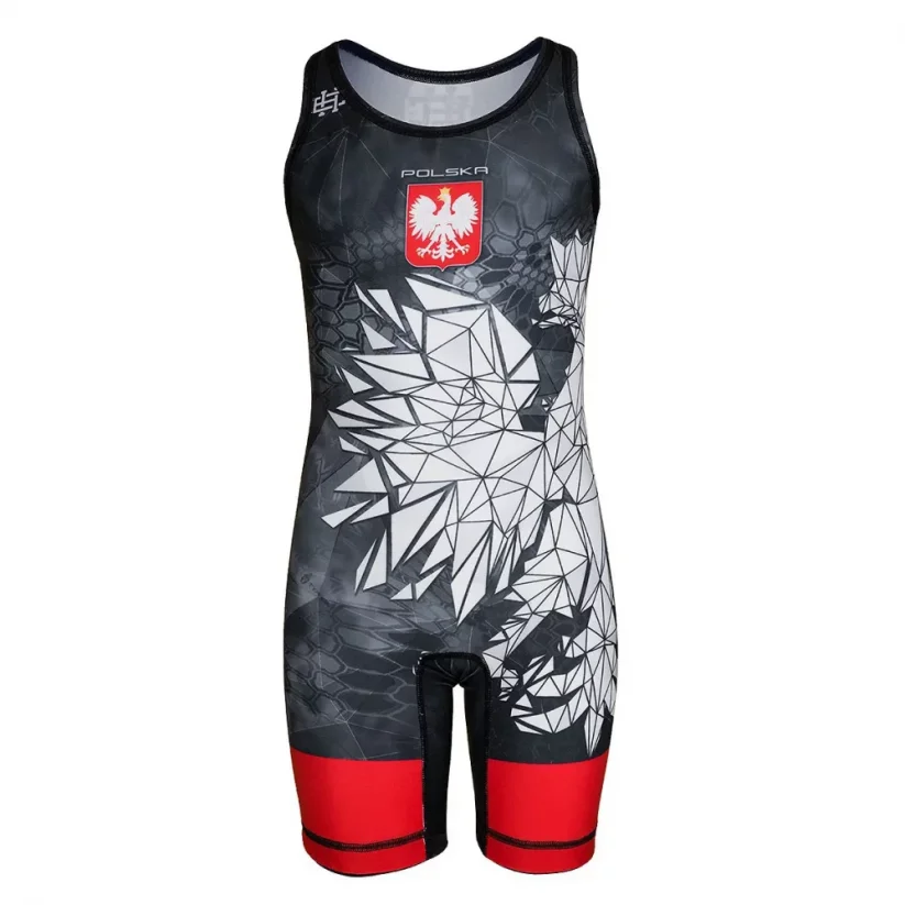 Dětský wrestlingový dres POLSKA