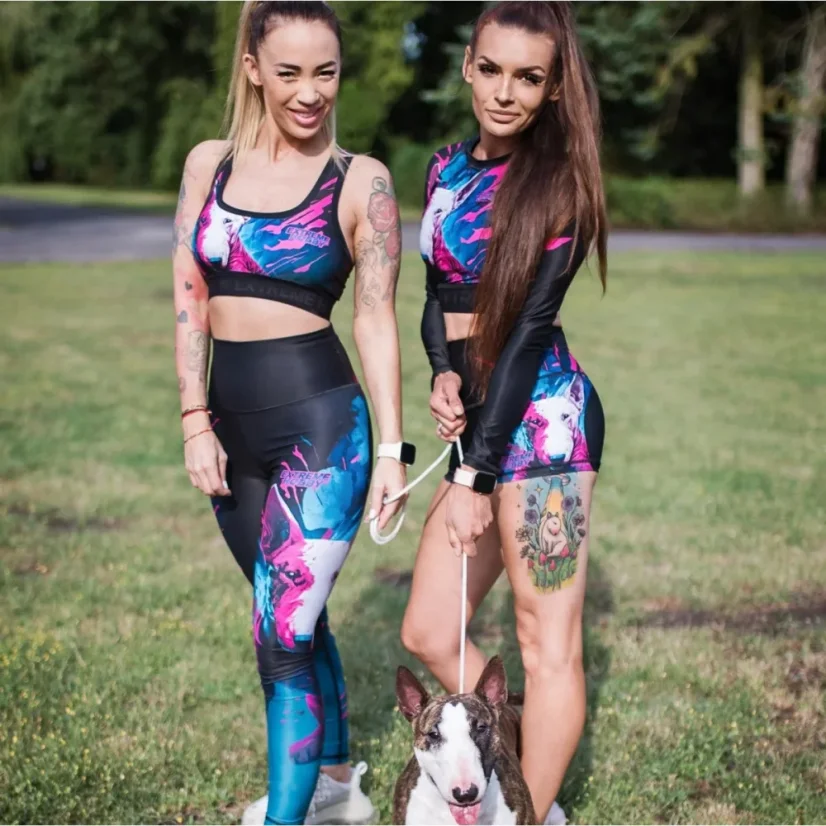 Dámská sportovní podprsenka VIVID BULTERIER - Velikost: XS