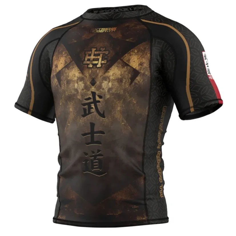Pánský rashguard s krátkým rukávem Bushido