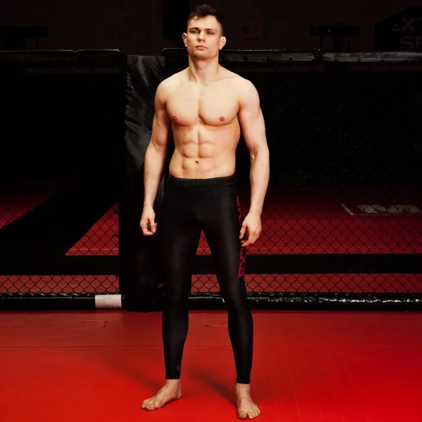Pánské sportovní legíny BLACK ARMOUR