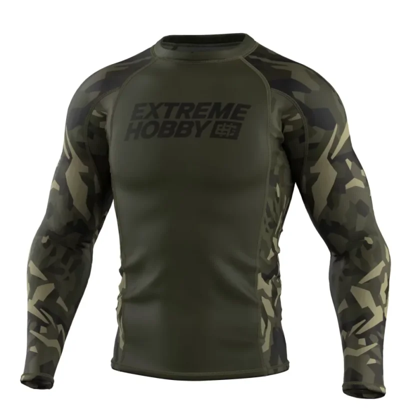 Pánský rashguard s dlouhým rukávem JUNGLE PANTHER