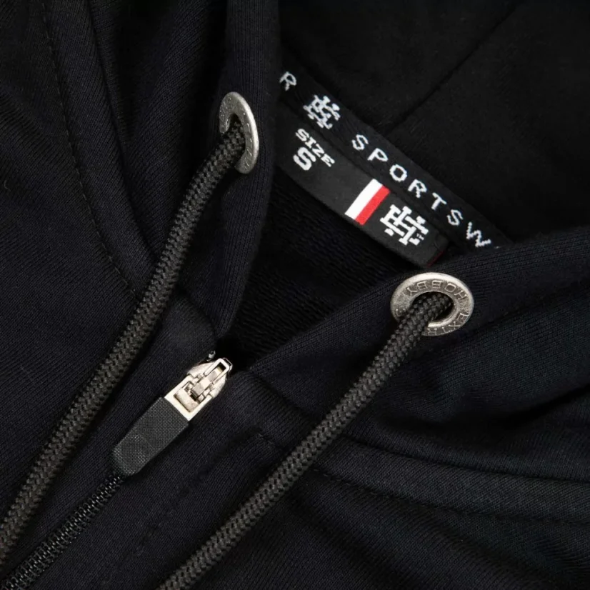 Pánská mikina s kapucí zip CLUSTER