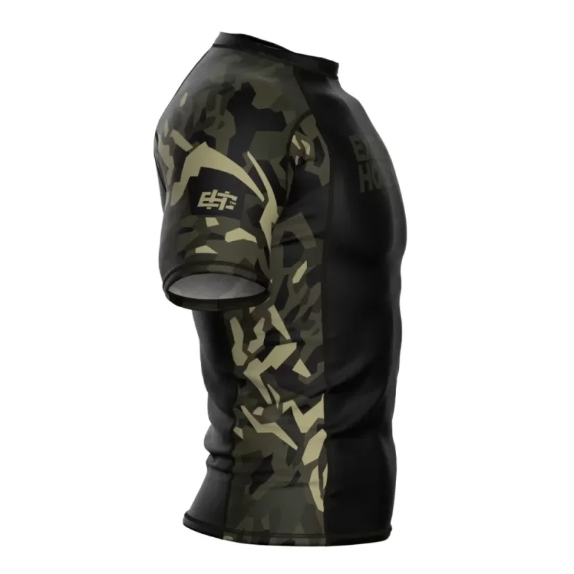 Pánský rashguard s krátkým rukávem JUNGLE PANTHER