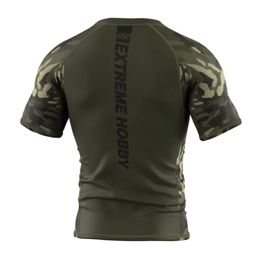 Pánský rashguard s krátkým rukávem JUNGLE PANTHER