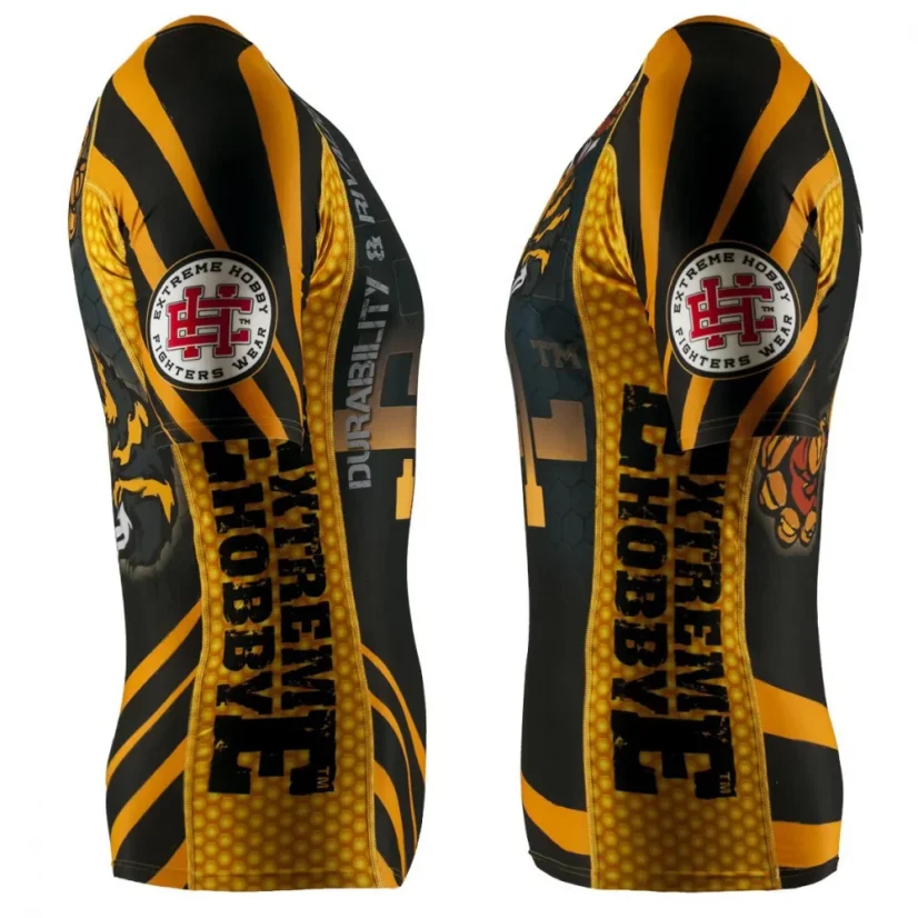Pánský rashguard s krátkým rukávem ANGRY WASP
