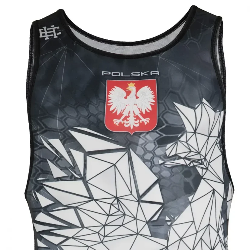 Pánský wrestlingový dres POLSKA CAMO
