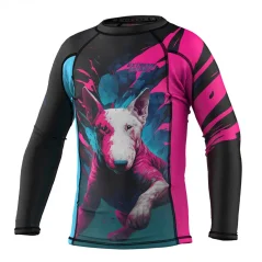 Dětský rashguard s dlouhým rukávem VIVID BULTERIER