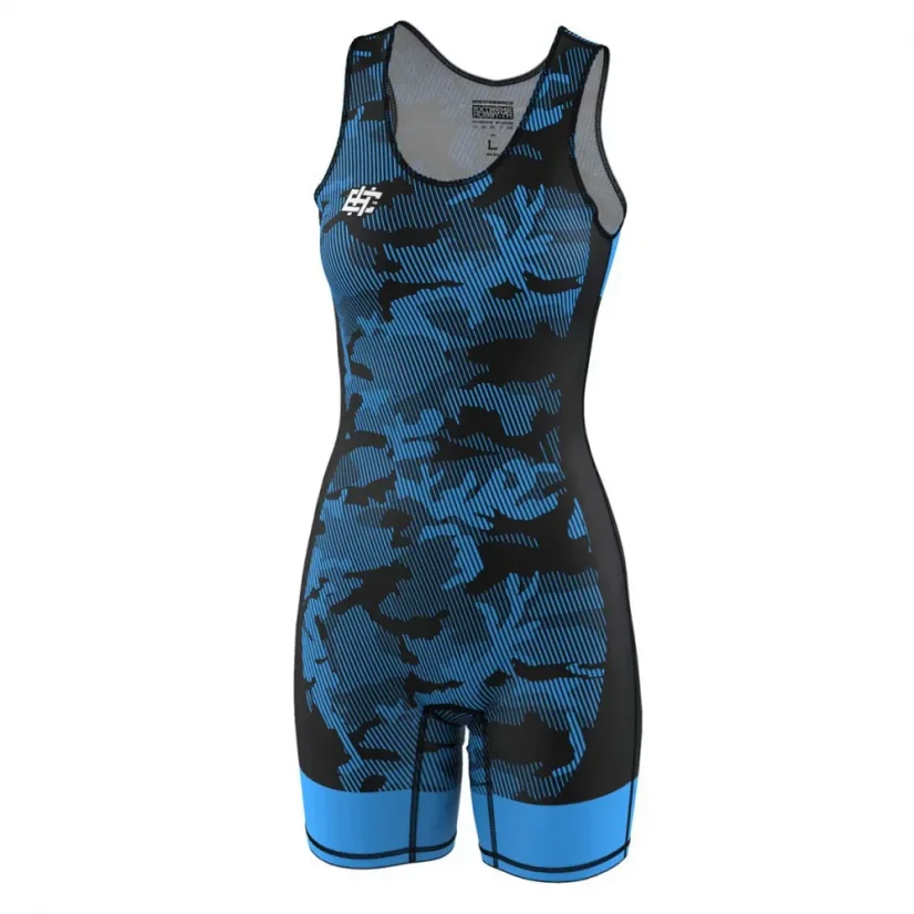 Dámský wrestlingový dres HAVOC - Barva: ČERVENÁ, Velikost: XS