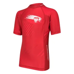 Dětský rashguard s krátkým rukávem POLSKA PRIME