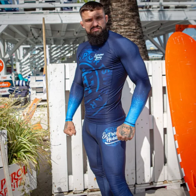 Pánské sportovní legíny BADGE