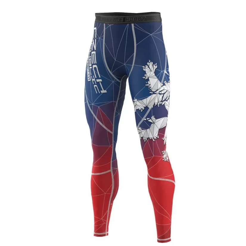 Pánské sportovní legíny ČESKÝ LEV