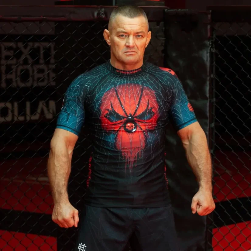 Pánský rashguard s krátkým rukávem WIDOW