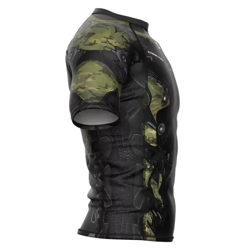 Pánský rashguard s krátkým rukávem IRON FORCE