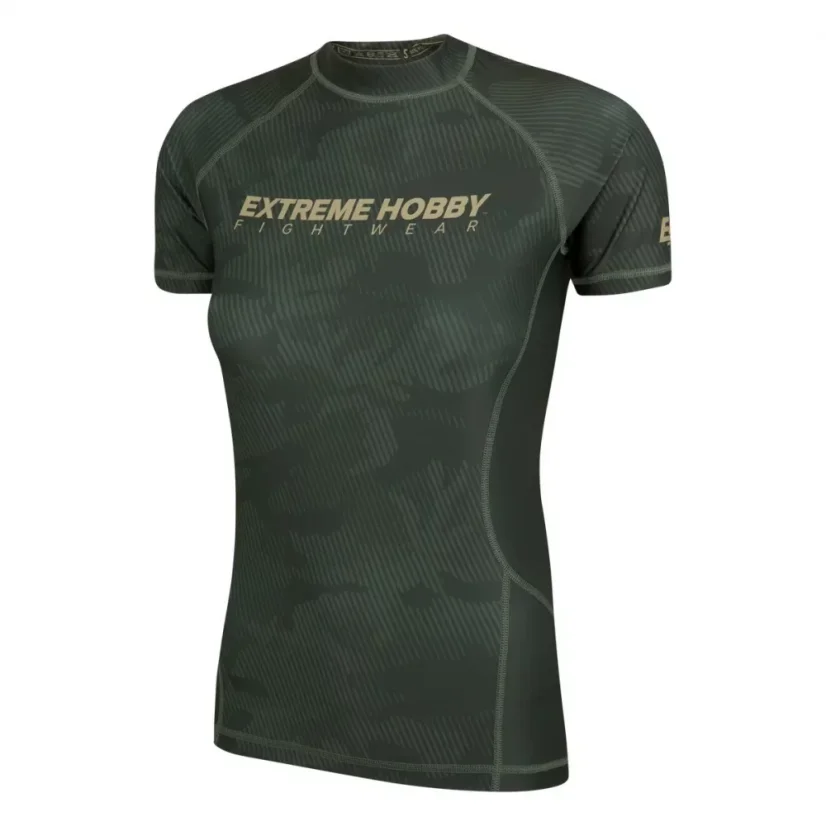 Dámský rashguard s krátkým rukávem HAVOC - Barva: MALINOVÝ, Velikost: M