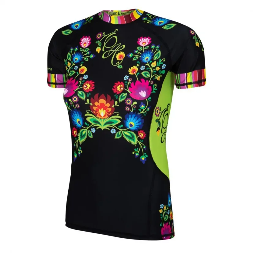 Dámský rashguard s krátkým rukávem FOLK