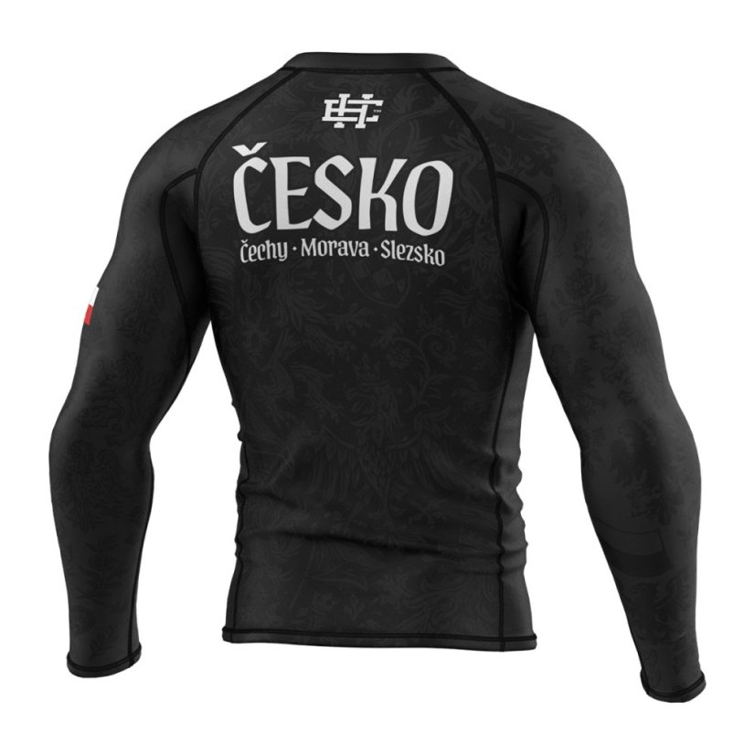 Pánský rashguard s dlouhým rukávem ČESKO 2026