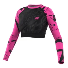 Dámský Crop Top rashguard s dlouhým rukávem NEO