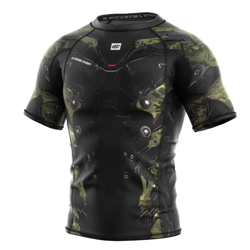 Pánský rashguard s krátkým rukávem IRON FORCE