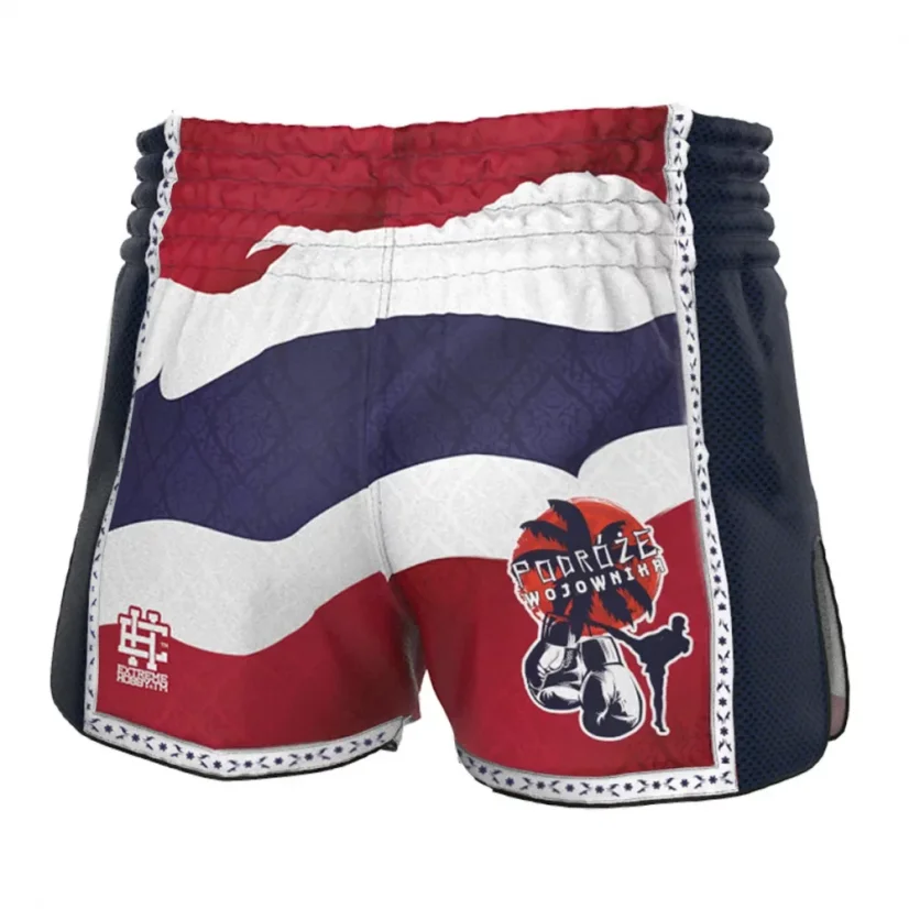 Pánské kraťasy Muay Thai PODRÓŻE WOJOWNIKA THAI