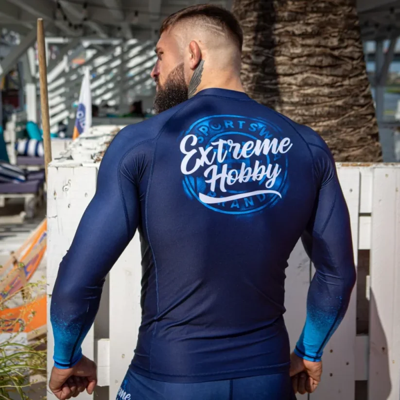 Pánský rashguard s dlouhým rukávem BADGE