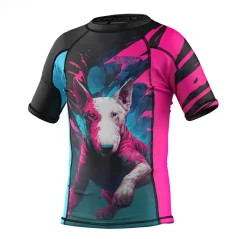 Dětský rashguard s krátkým rukávem VIVID BULTERIER