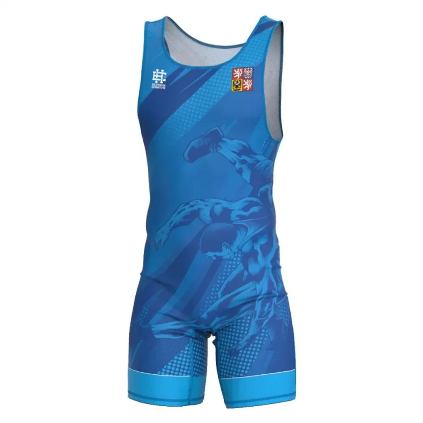 Pánský wrestlingový dres ČESKÁ REPUBLIKA