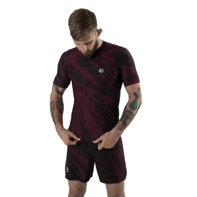 Pánský rashguard s krátkým rukávem SHADOW