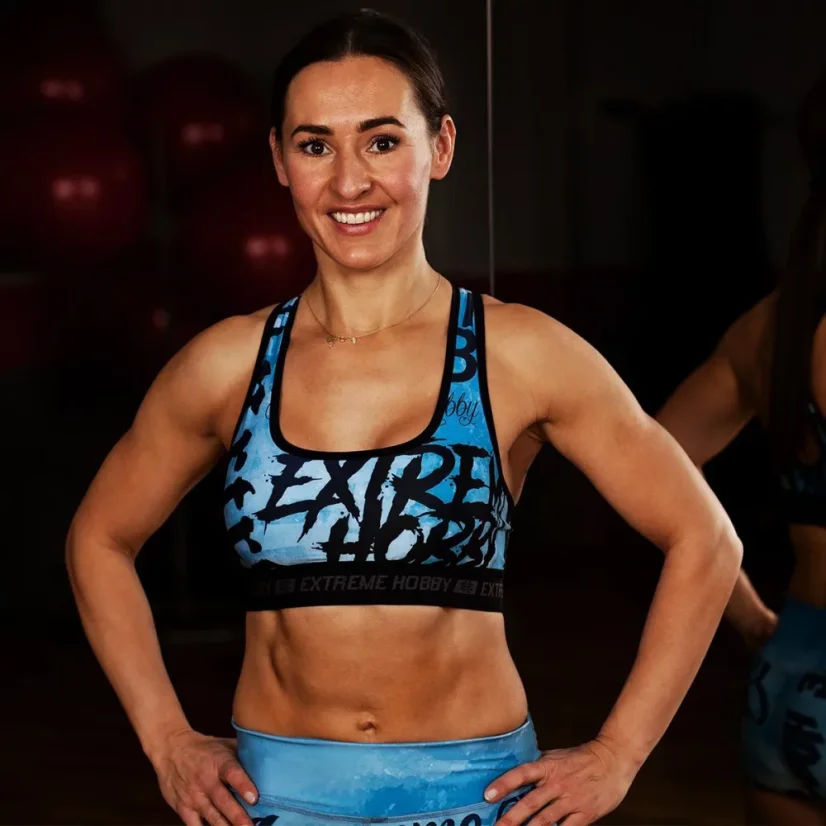 Dámská sportovní podprsenka LETTERS