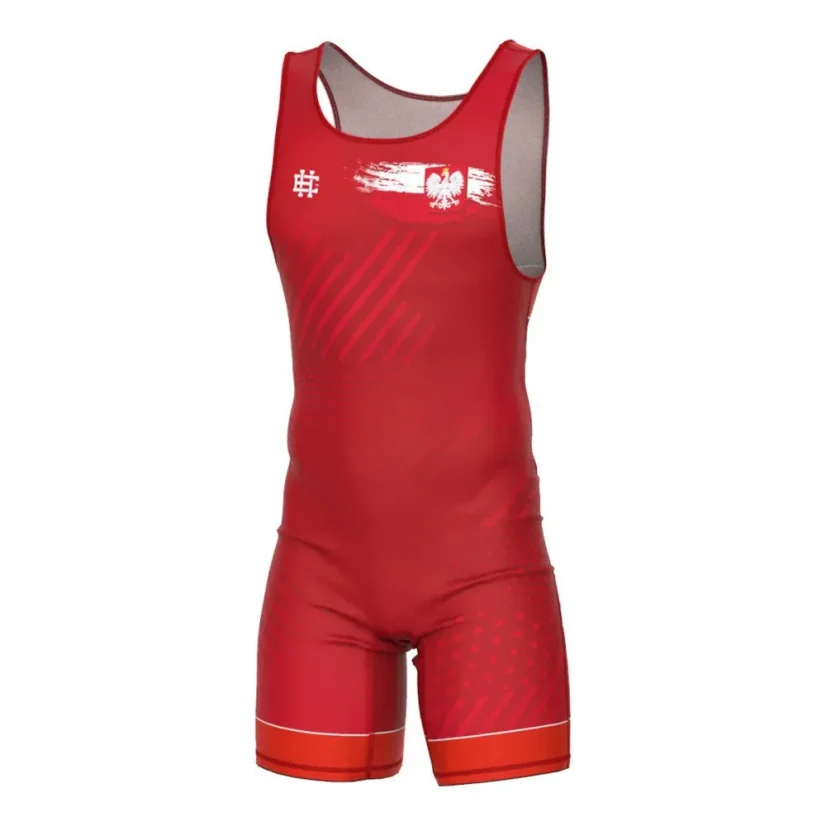 Pánský wrestlingový dres POLSKA PRIME