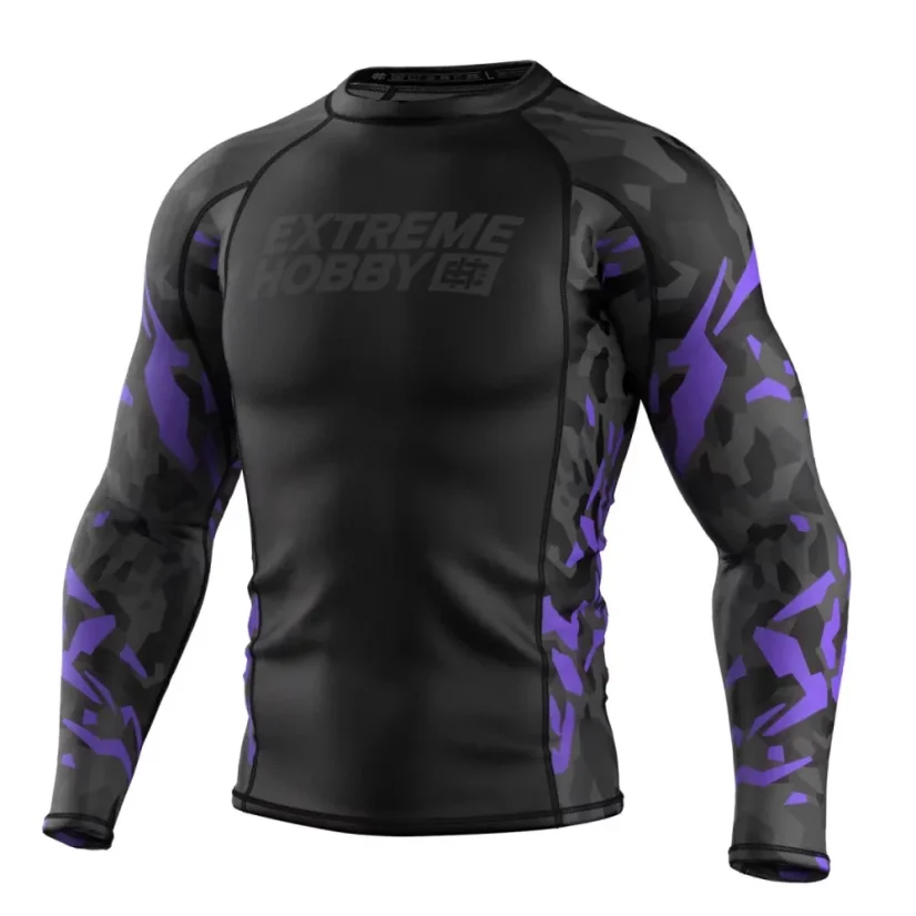 Pánský rashguard s dlouhým rukávem BLACK PANTHER