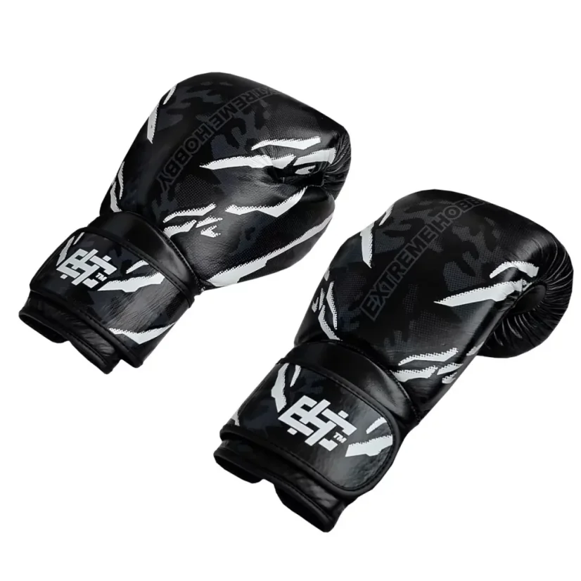 Boxovací rukavice BLACK PANTHER - Barva: BÍLÁ, Velikost: 10 OZ