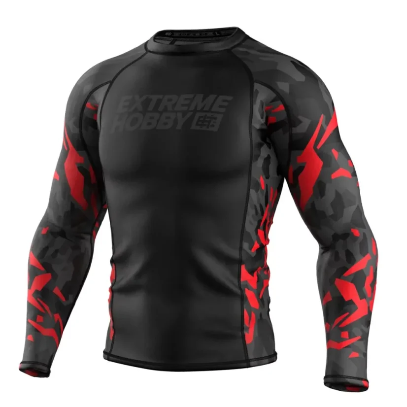 Pánský rashguard s dlouhým rukávem BLACK PANTHER