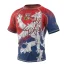Pánský rashguard s krátkým rukávem ČESKÝ LEV