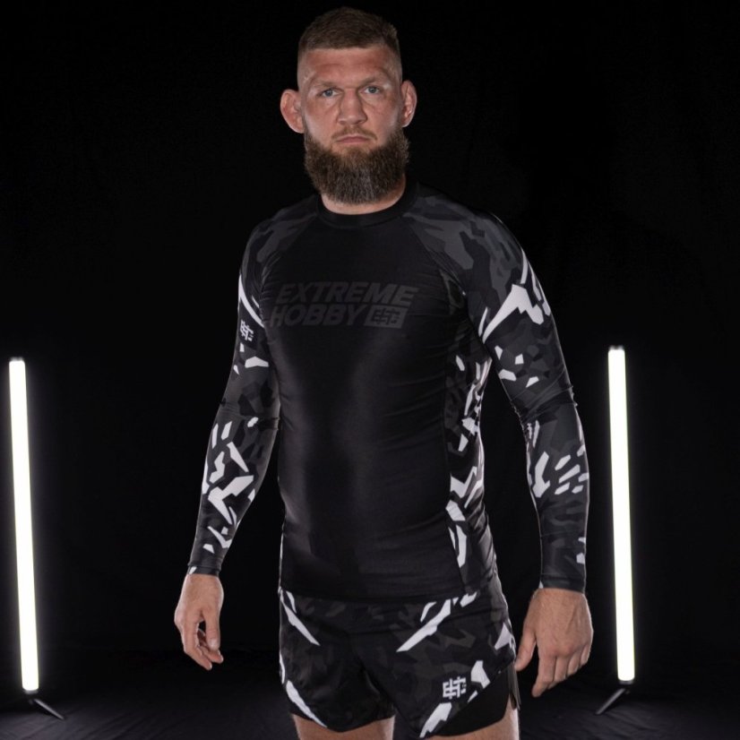 Pánský rashguard s dlouhým rukávem BLACK PANTHER