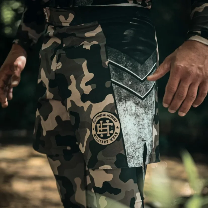 Pánské kraťasy Athletic MILITARY