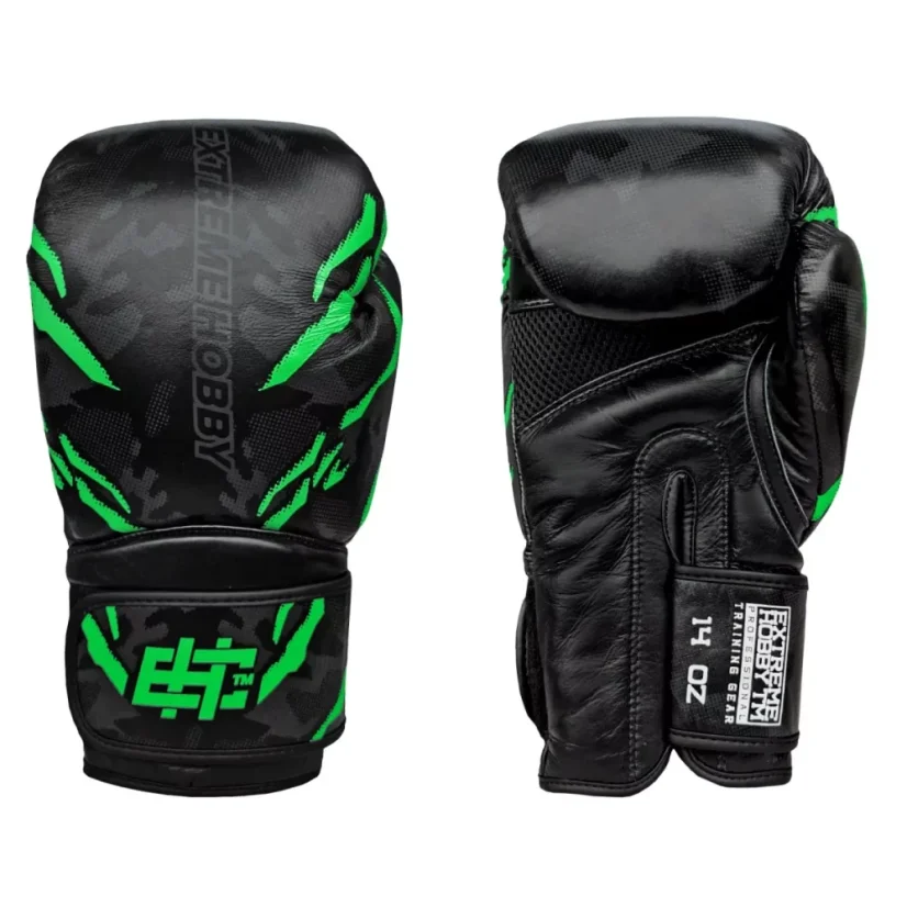 Boxovací rukavice BLACK PANTHER - Barva: BÍLÁ, Velikost: 10 OZ