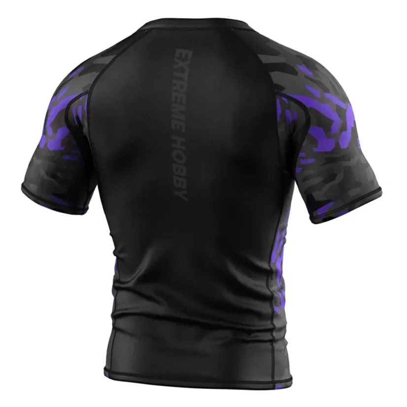 Pánský rashguard s krátkým rukávem BLACK PANTHER