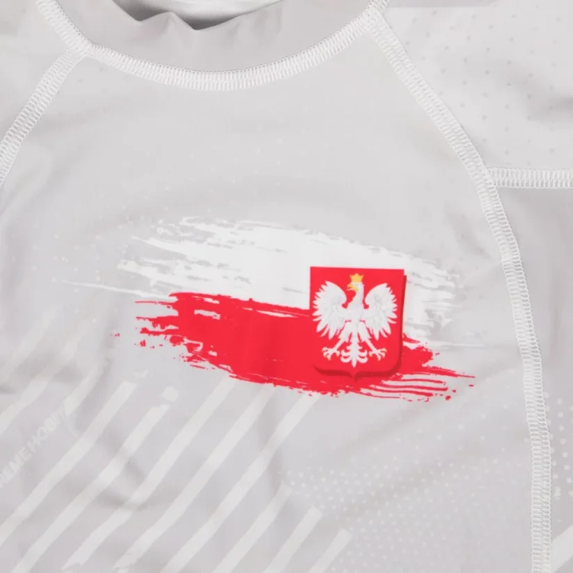 Dětský rashguard s krátkým rukávem POLSKA PRIME