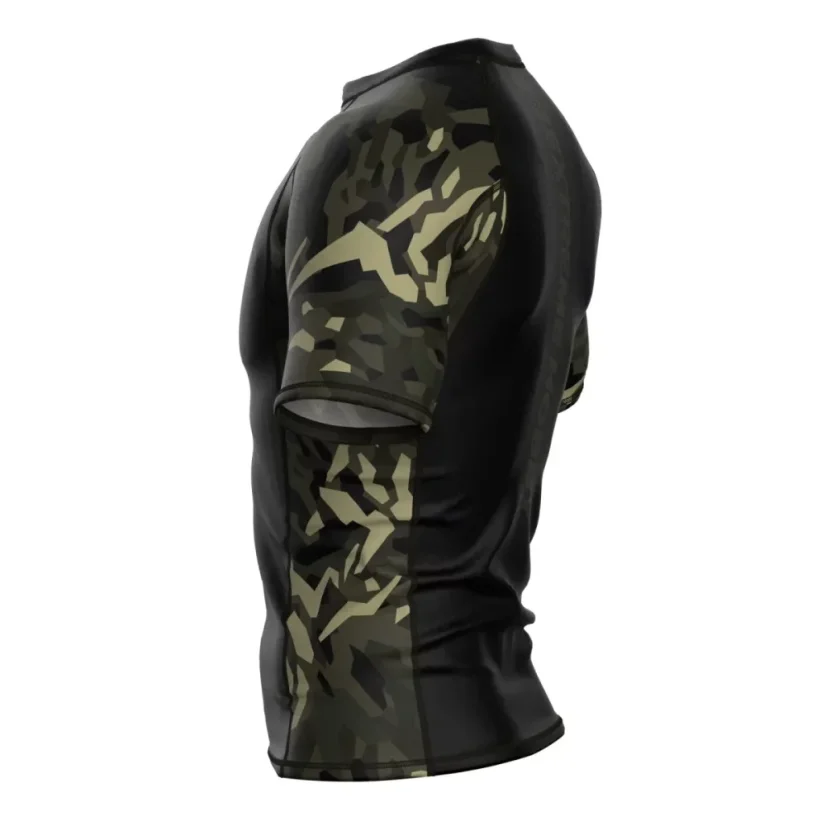 Pánský rashguard s krátkým rukávem JUNGLE PANTHER