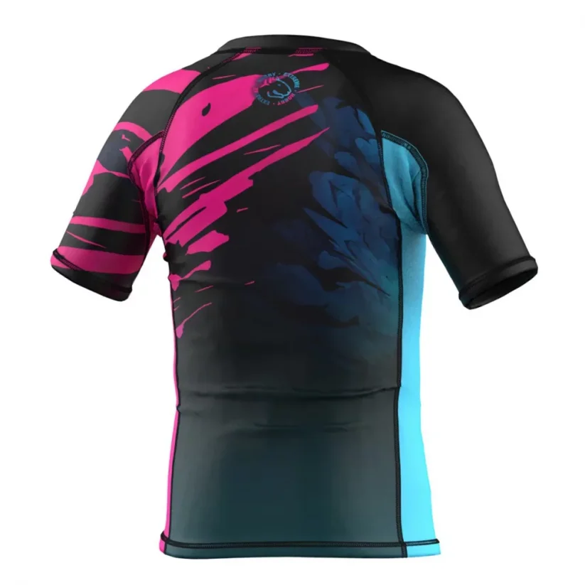 Dětský rashguard s krátkým rukávem VIVID BULTERIER