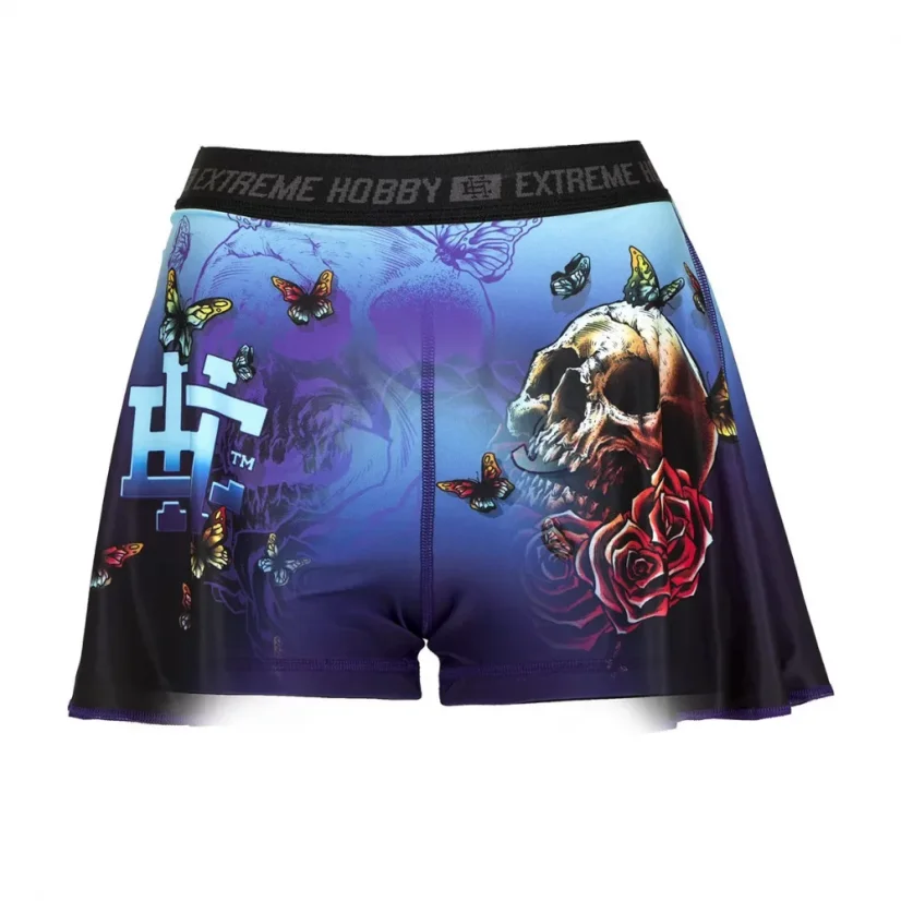 Dámská sportovní sukně SKULL 2 - Velikost: M