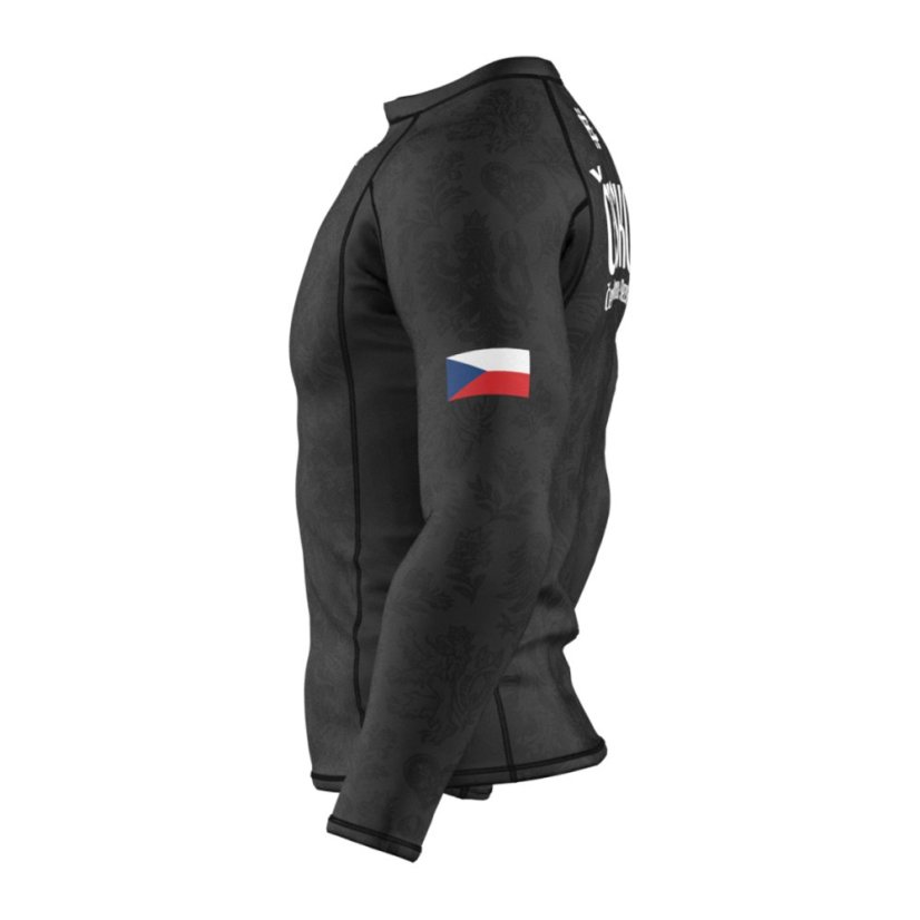 Pánský rashguard s dlouhým rukávem ČESKO 2026