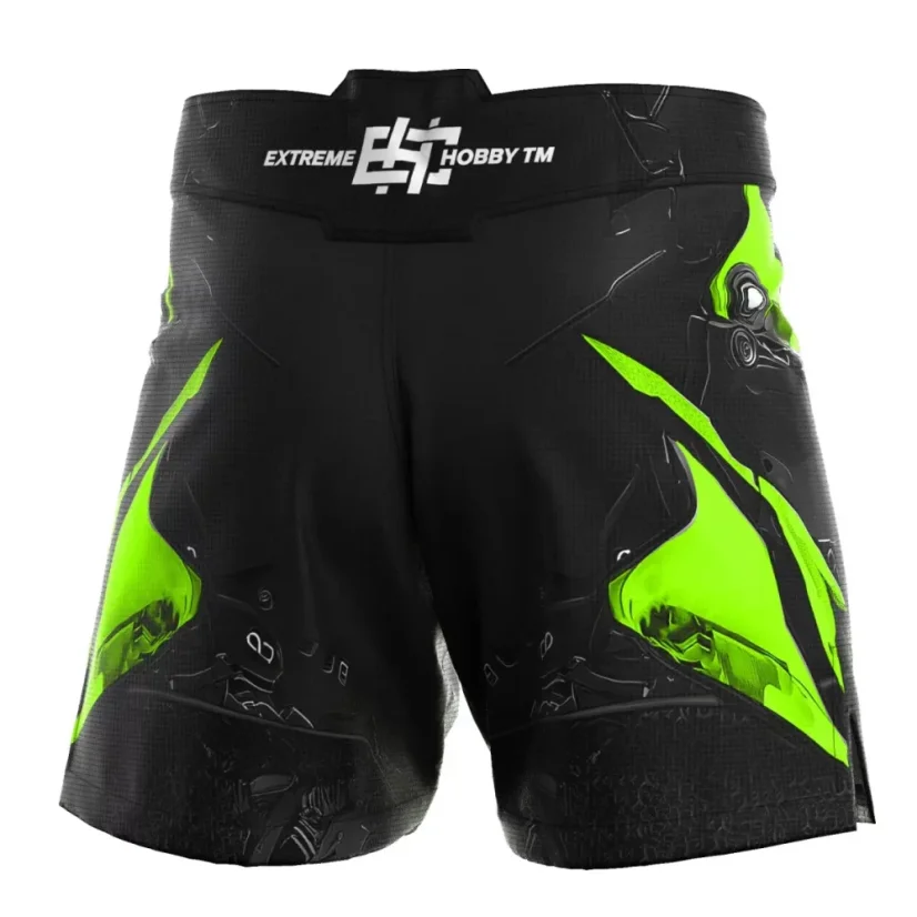 Pánské kraťasy Athletic IRON FORCE - Barva: LIMETKA, Velikost: XL