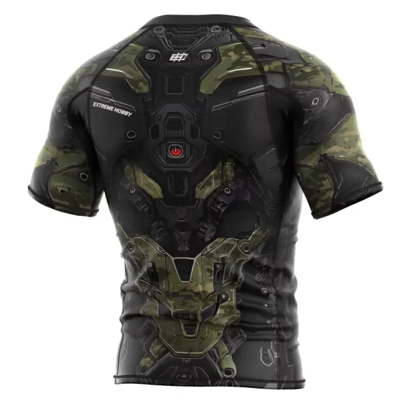Pánský rashguard s krátkým rukávem IRON FORCE