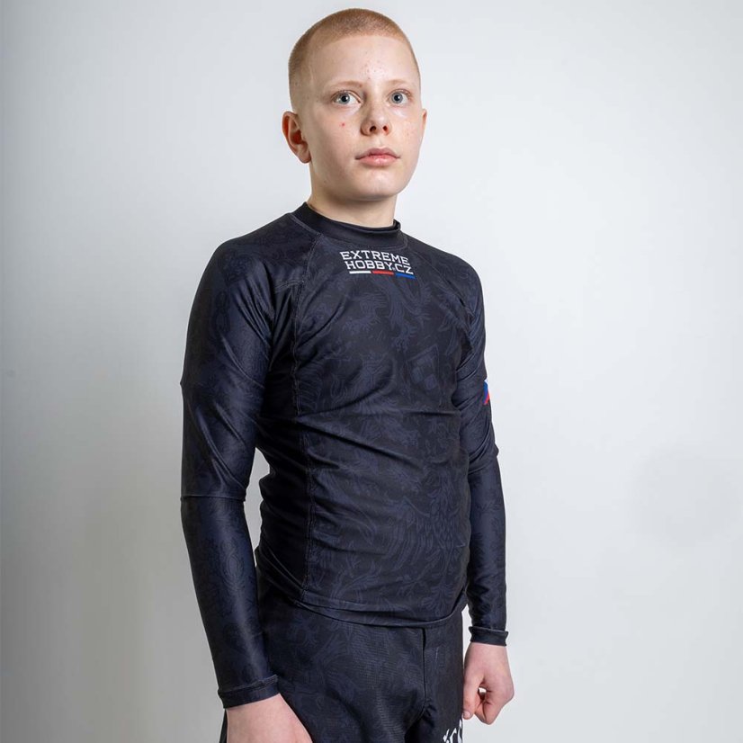 Dětský rashguard s dlouhým rukávem ČESKO 2026