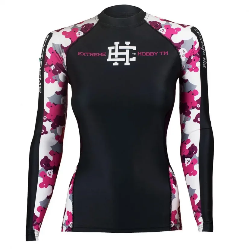 Dámský rashguard s dlouhým rukávem TEDDY BEAR - Velikost: S