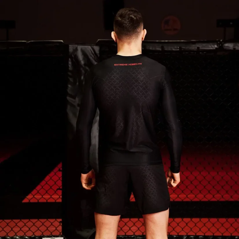 Pánský rashguard s dlouhým rukávem BLACK ARMOUR