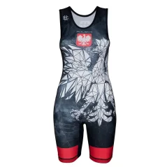Dámský wrestlingový dres POLSKA CAMO