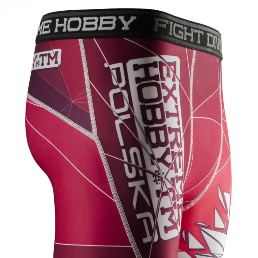 Pánské sportovní legíny POLSKA red