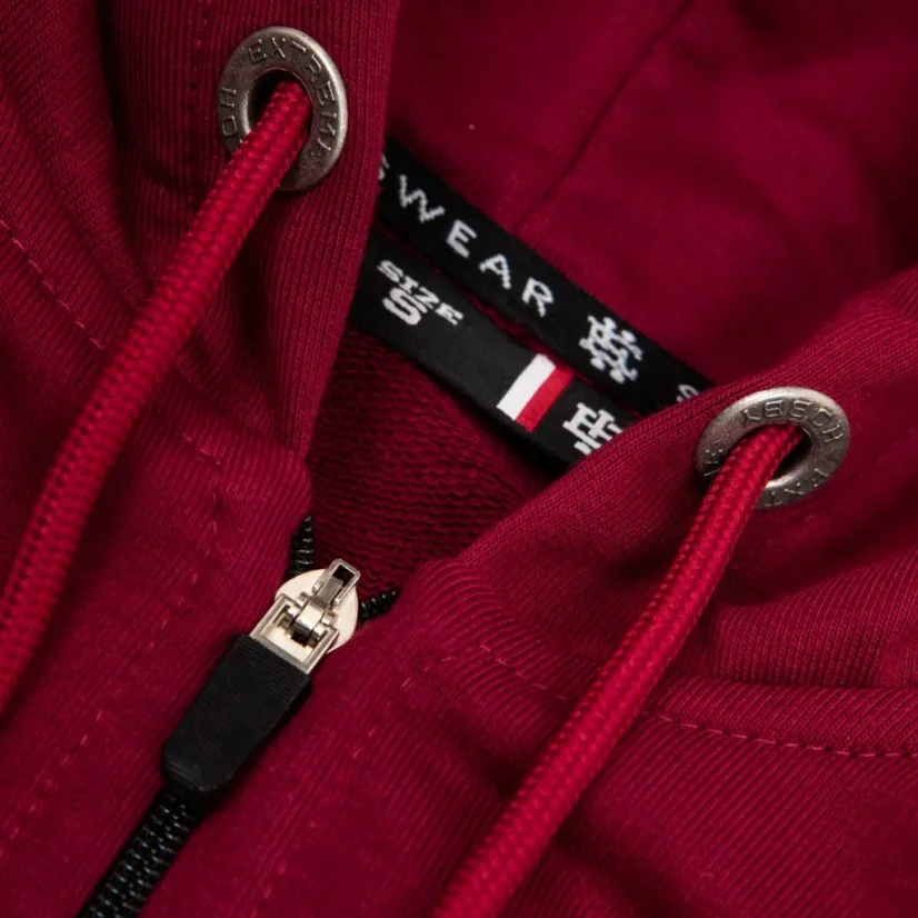 Pánská mikina s kapucí zip CLUSTER